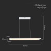 CANDELABRU LED 24W 80X100CM 4000K - ALB CANDELABRU LED 24W 80X100CM 4000K - ALB