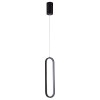 PENDUL TAVAN 9W 4000K - NEGRU