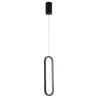 PENDUL TAVAN 9W 4000K - NEGRU