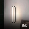 PENDUL TAVAN 9W 4000K - NEGRU