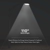 Lampa Stradala LED V-TAC, 100W, Lumina Neagra (4000K), Aluminiu, IP65 Lampa Stradala LED V-TAC, 100W, Lumina Neagra (4000K), Aluminiu, IP65