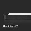 CORP LED MAGNETIC 20W 3000K - NEGRU