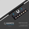 CORP LED MAGNETIC 5W 3000K - NEGRU