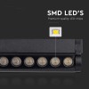 CORP LED MAGNETIC 5W 3000K - NEGRU