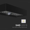 LAMPA EXTERIOARA 6W IP65 4000K INCARCARE SOLARA -NEGRU