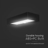 LAMPA EXTERIOARA 6W IP65 4000K INCARCARE SOLARA -NEGRU