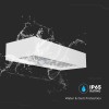 LAMPA EXTERIOARA 6W IP65 4000K INCARCARE SOLARA - ALB