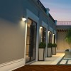 LAMPA EXTERIOARA 2W 4000K INCARCARE SOLARA - ALB/NEGRU