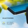 LAMPA EXTERIOARA SOLARA 15W 4000K - 6000K - NEGRU