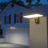 LAMPA EXTERIOARA SOLARA 15W 4000K - 6000K - NEGRU