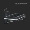 LAMPA EXTERIOARA SOLARA 15W 4000K - 6000K - NEGRU