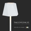 LAMPA LED 1.5W 3IN1 CU ACUMULATOR - ALB