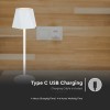 LAMPA LED 1.5W 3IN1 CU ACUMULATOR - ALB