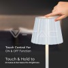 LAMPA LED 1.5W 3IN1 CU ACUMULATOR - ALB