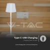 LAMPA LED 1.5W 3IN1 CU ACUMULATOR - ALB