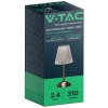 LAMPA BIROU 3W 3IN1 CU ACUMULATOR 1800MAH - NICKEL AURIU