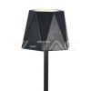 LAMPA LED 1.5W 3IN1 CU ACUMULATOR - NEGRU