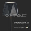 LAMPA LED 1.5W 3IN1 CU ACUMULATOR - NEGRU