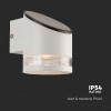 LAMPA LED CU INCARCARE SOLARA 1W IP54 3000K - ALB