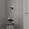 CORP ILUMINAT LED 2 CAI 6W 600LM 3000K IP44 - NEGRU