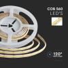 Banda led cob 9-18w/m 24v 3in1 ip20 5m - iluminare flexibilă