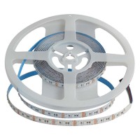 Banda led rgb smd3535 8mm 12w/m 24v ip20 5m - iluminare versatilă
