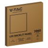 PANOU LED 36W 120LM/W 60X60CM 3000K ALB CALD