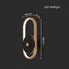 LAMPA LED EXTERIOR 15W IP54 3000K