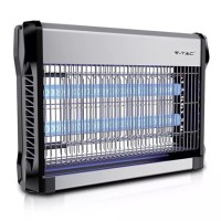 Aparat anti-insecte cu lumina uv 2x10w - eficiență pentru 80 mp
