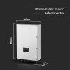INVERTOR SOLAR 5KW ON GRID TRIFAZAT IP65