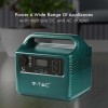 Acumulator portabil 20ah/300wh - putere 300w, greutate 3.2 kg