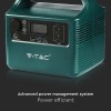 Acumulator portabil 20ah/300wh - putere 300w, greutate 3.2 kg