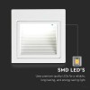CORP ILUMINAT LED STEPLIGHT MONTAJ SCARA/PERETE 3W 4000K ALB NEUTRU