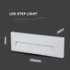 CORP ILUMINAT LED PENTRU SCARI 3W 3000K ALB CALD