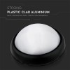 Aplica rotunda led 12w ip54 alb cald, 840lm, 3000k