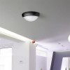 Aplica rotunda led 12w ip54 alb cald, 840lm, 3000k