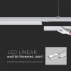 CORP ILUMINAT LINIAR 50W 150CM 4000K ALB NEUTRU
