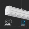 CORP ILUMINAT LINIAR 50W 150CM 4000K ALB NEUTRU
