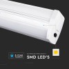 CORP LED LINEAR 50W 160LM/W 4000K ALB NEUTRU