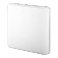Aplica led 25w ip44 6400k alb rece - forma patrata
