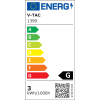 CORP ILUMINAT LED STEPLIGHT MONTAJ SCARA/PERETE 3W 4000K - NEGRU