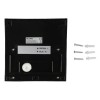 CORP ILUMINAT LED STEPLIGHT MONTAJ SCARA/PERETE 3W 4000K - NEGRU