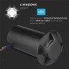 SPOT LED STEPLIGHT 1W 6400K ALB RECE