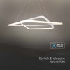 CANDELABRU LED DIMABIL 50W 3000K 60X60X120CM - ALB