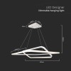 CANDELABRU LED DIMABIL 50W 4000K 60X60X120CM - ALB