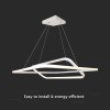 CANDELABRU LED DIMABIL 50W 4000K 60X60X120CM - ALB