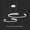 CANDELABRU LED DIMABIL 50W 4000K 110X80X120CM - ALB
