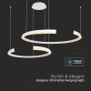 CANDELABRU LED DIMABIL 50W 4000K 110X80X120CM - ALB