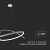CANDELABRU LED DIMABIL 48W 4000K 80X120CM - ALB