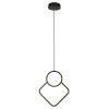 CANDELABRU LED 12W 3000K - NEGRU